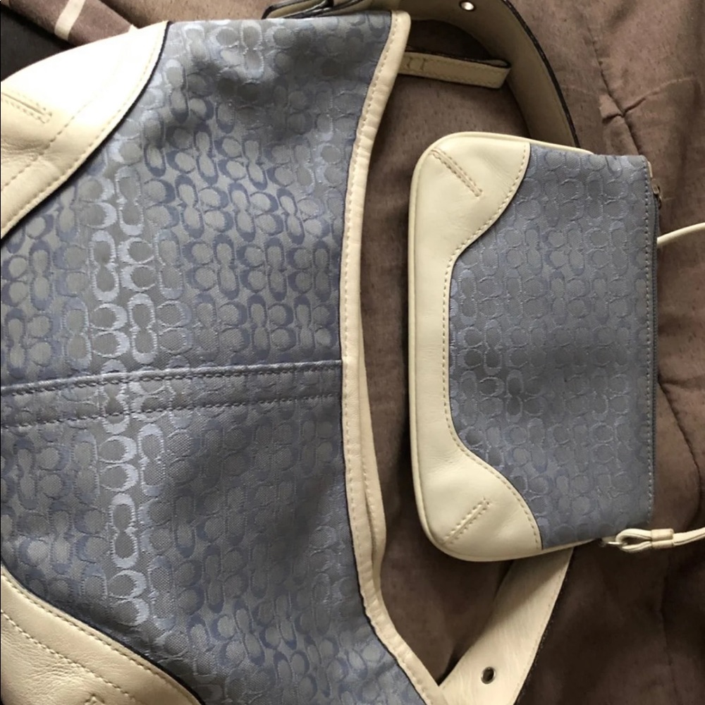 Coach purse and wallet